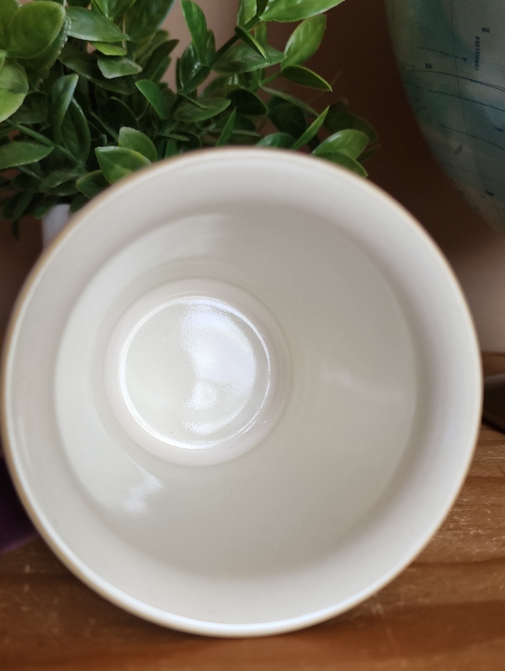 Purple Ribbed Ceramic Mug - Home Dining - Picture 5 of 11